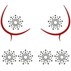 Silicone Rhinestone Nipple Covers