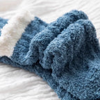 Polyester Elastane Fuzzy Warm Winter Socks for Women