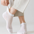 Cotton Polyester Ankle Socks Breathable Mesh Summer Casual Footwear