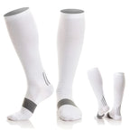 Nylon Elastane Compression Socks for Sports and Travel