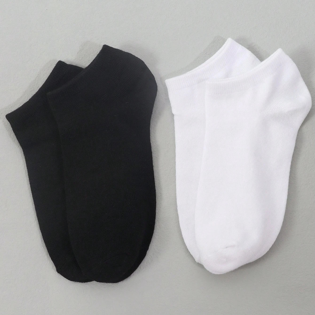 Polyester Elastane Low Tube Casual Socks - 4
