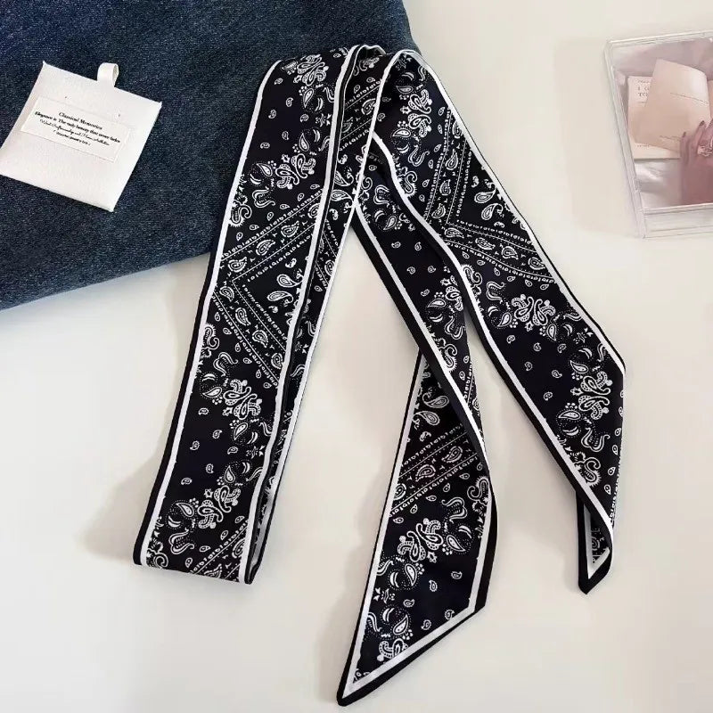 Polyester Printed Long Scarf Neck Accessory