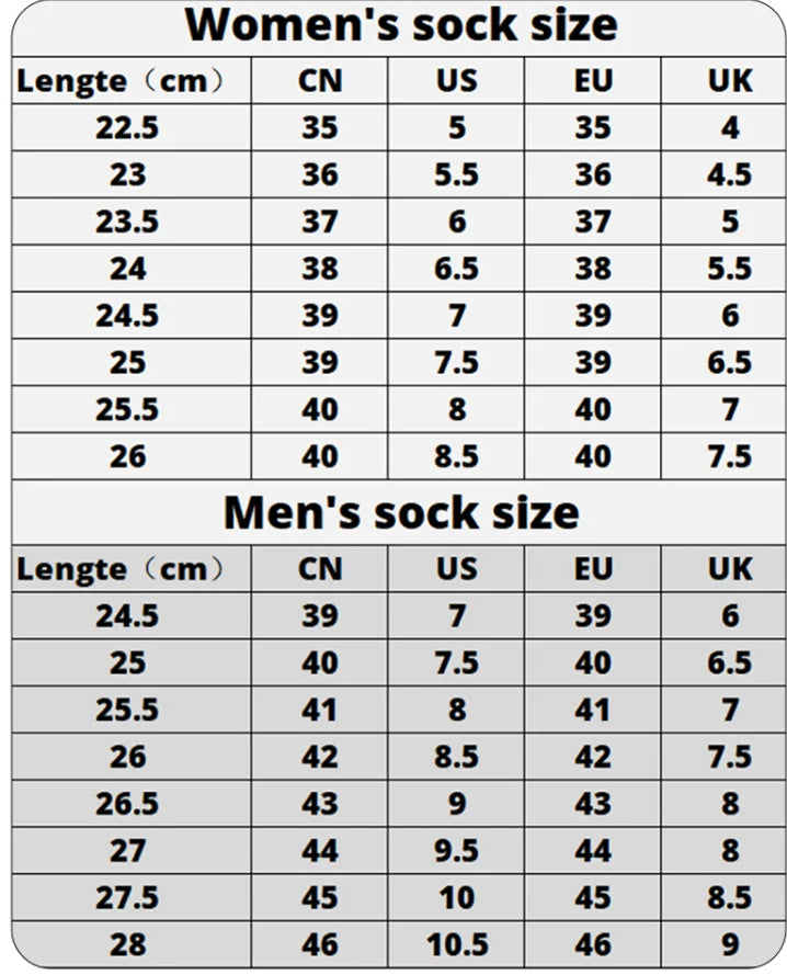 Polyester Mid Tube Casual Striped Women Socks 6 Pairs - 6
