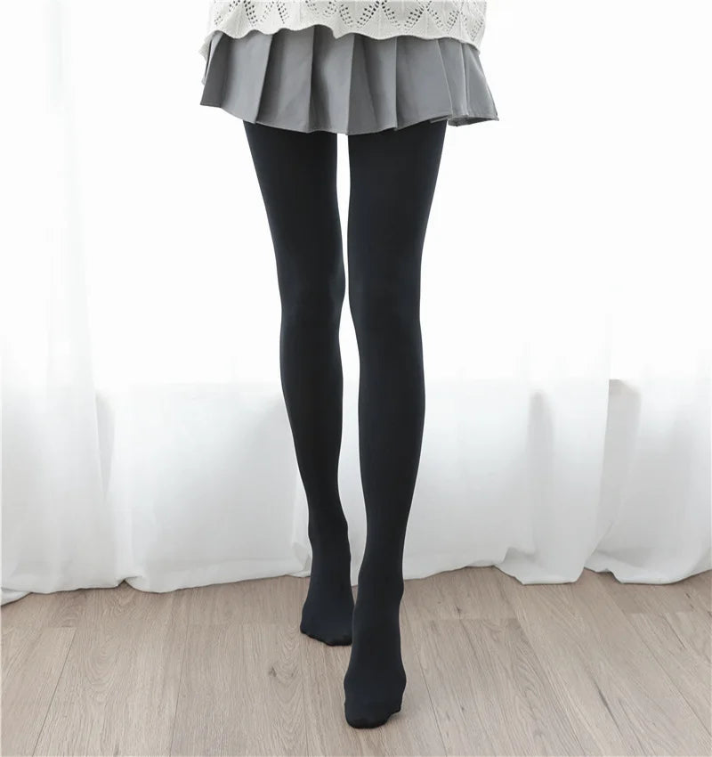 Nylon Lolita Pantyhose Sweet Solid Color Tights - 15