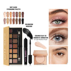 3 Piece Clay Corrector Eyeshadow And Volumizing Mascara Makeup Set