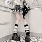 Acrylic Knitted Leg Warmers 40cm