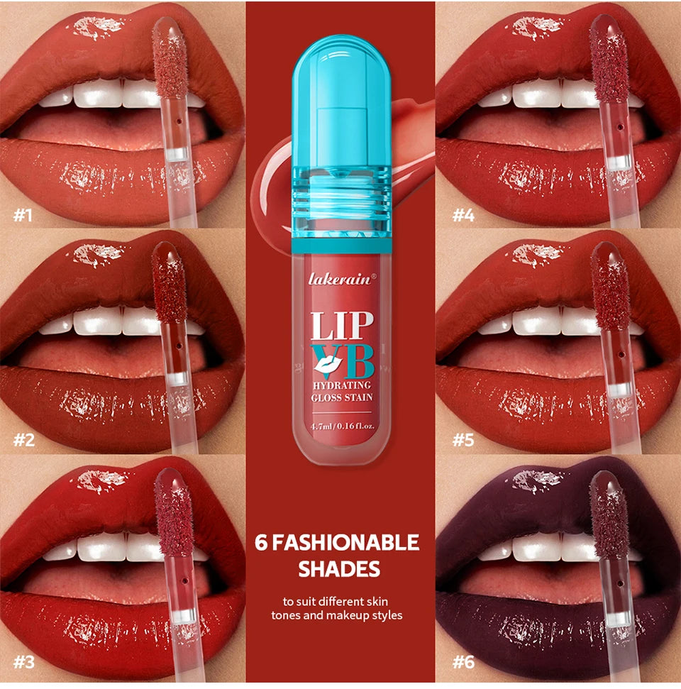 Hydrating Lip Gloss Stain Long Lasting Moisturizing Tint