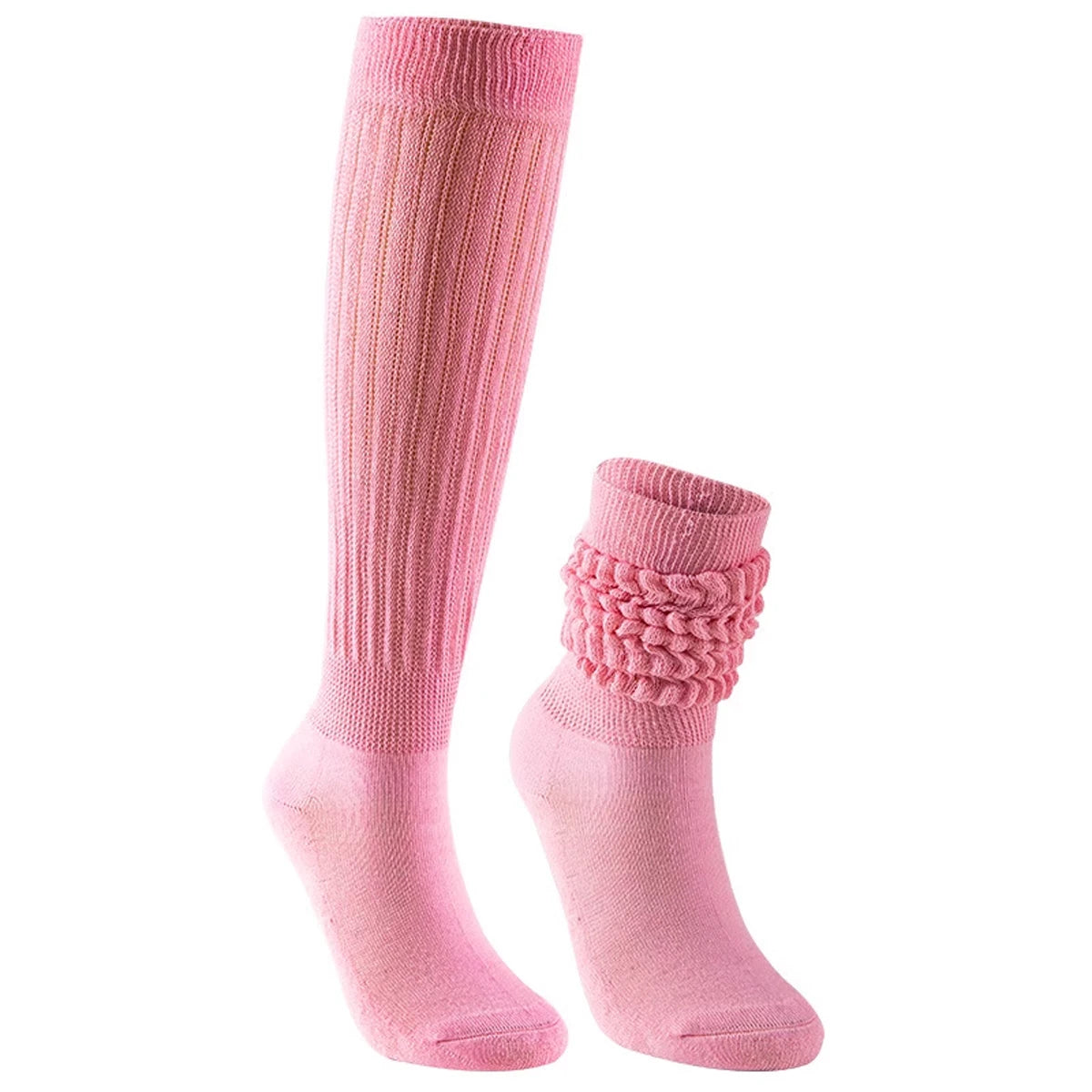 Polyester Elastane Slouch Casual Socks Five Pack - 5