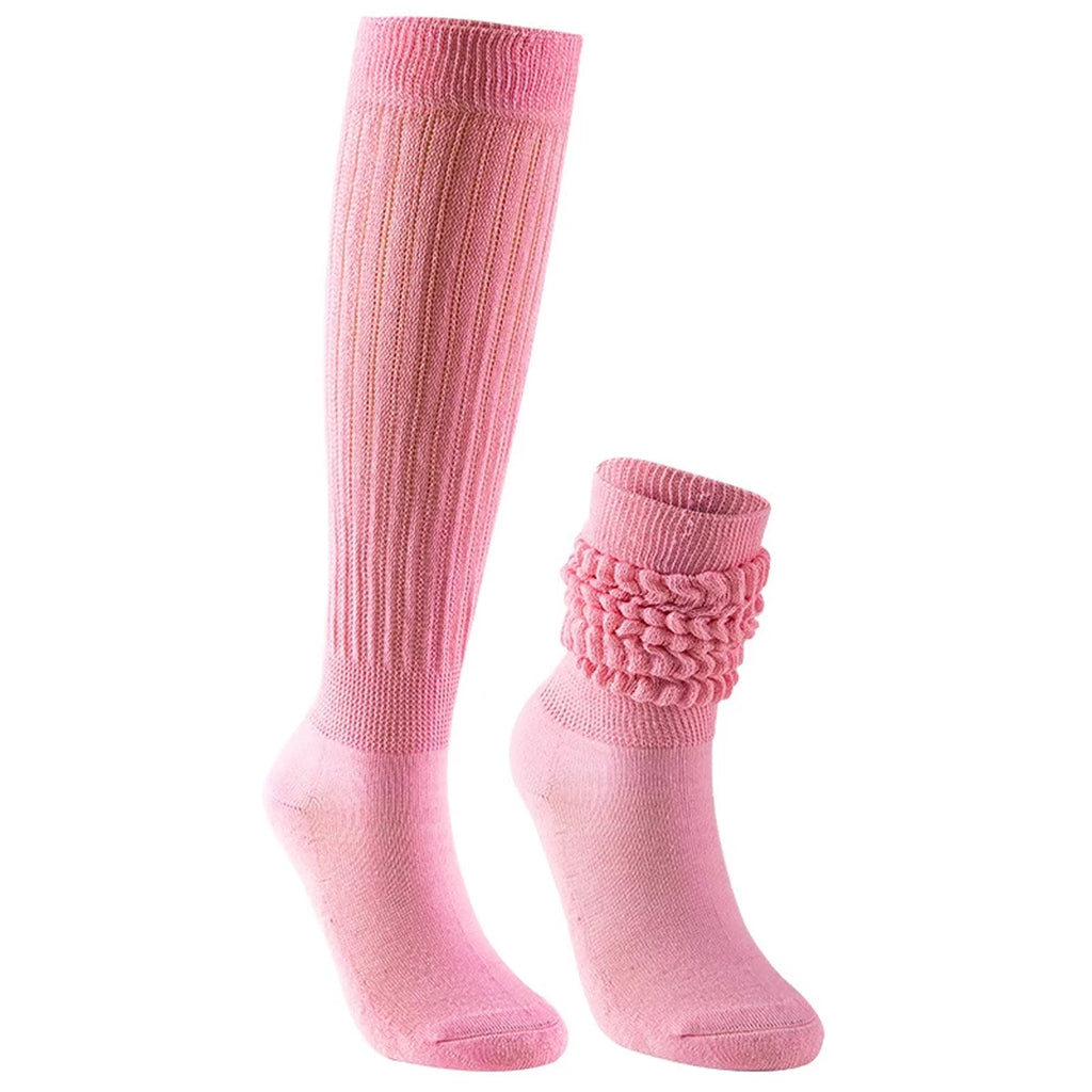Polyester Elastane Slouch Casual Socks Five Pack