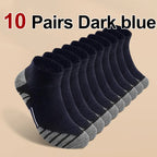 Polyester Elastane Low Cut Athletic Socks