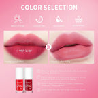 Waterproof Liquid Lip Stain And Cheek Tint