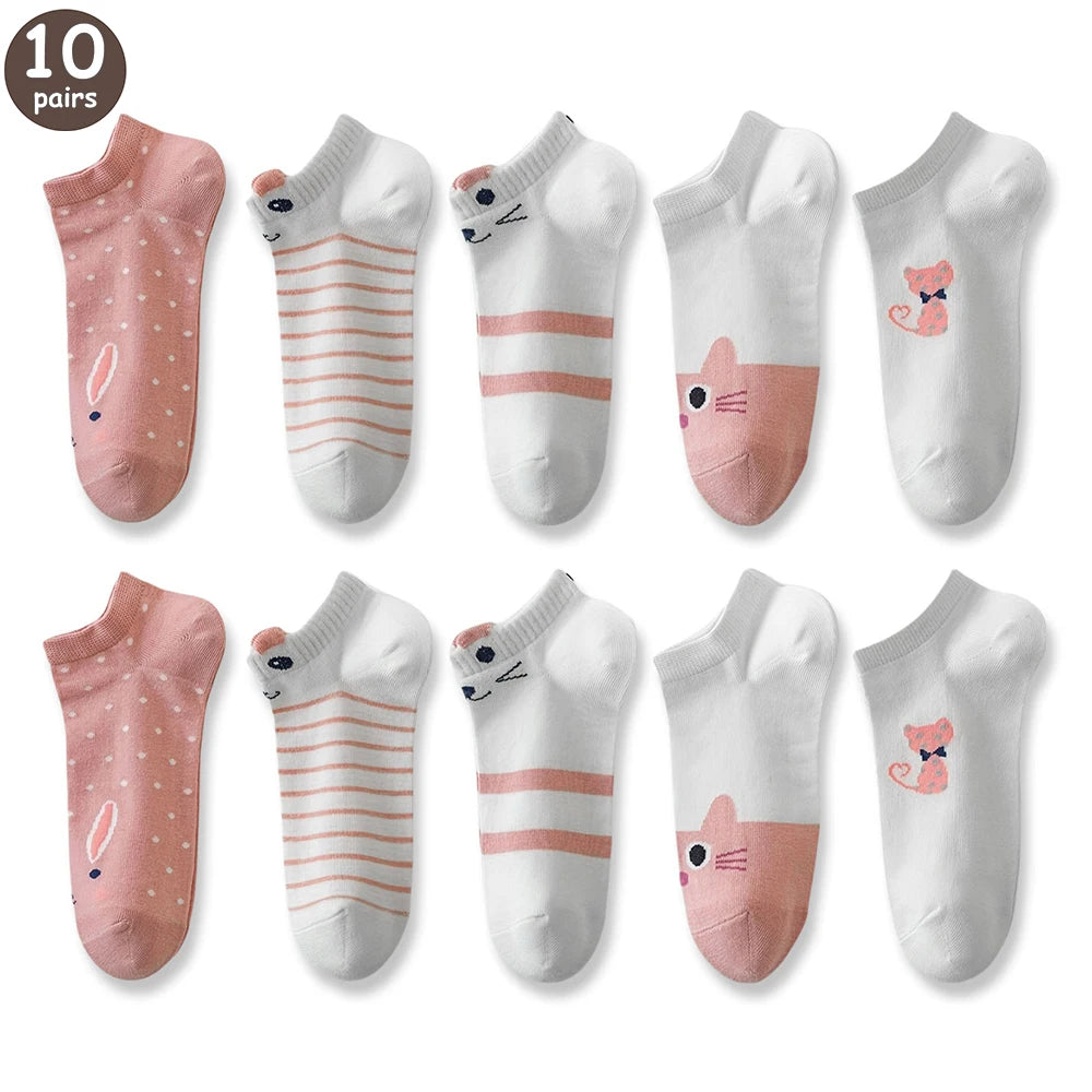 Mens Polyester Elastane Low Cut Ankle Socks 5 Pack - 14