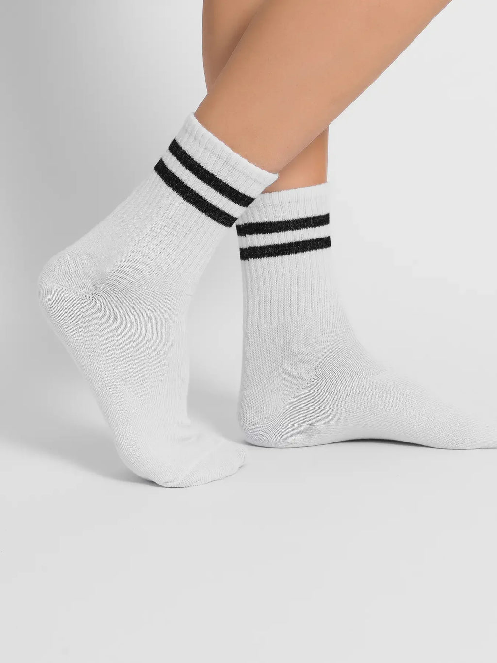 Polyester Elastane Crew Socks Set