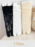 Nylon Elastane Split Toe Tabi Socks