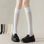 Polyester Nylon Knee High Stockings