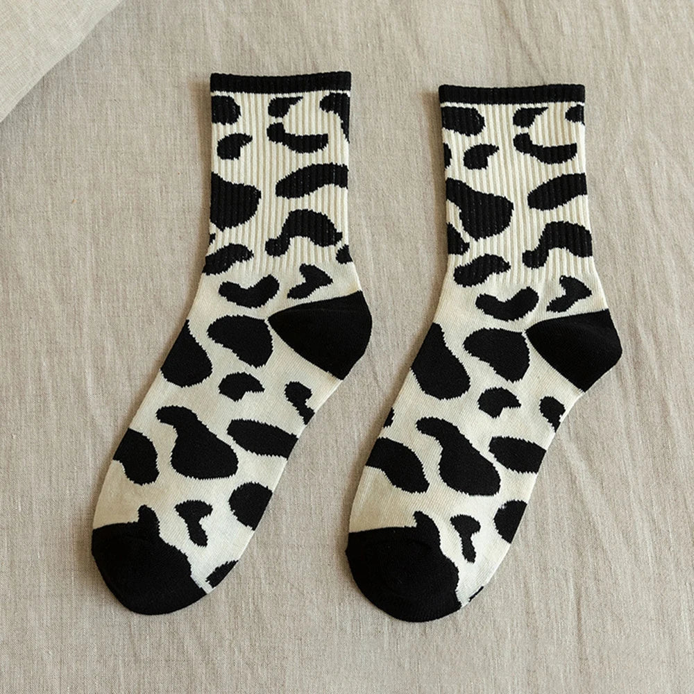 Polyester Spandex Cartoon Casual Socks