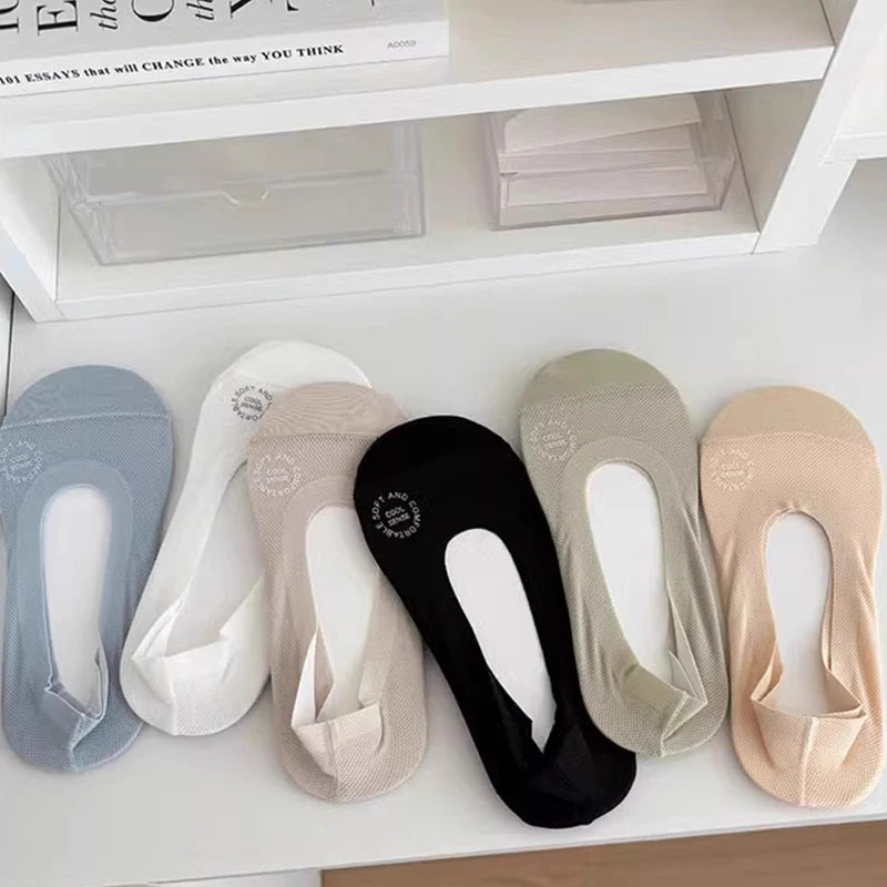 Cotton Nylon Invisible Low Cut Sports Socks